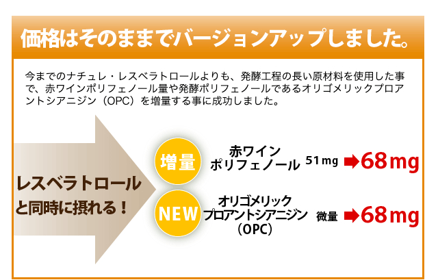 価格はそのままでバージョンアップしました