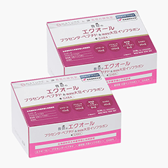 教授のエクオール＆プラセンタ・ペプチド 2箱セット