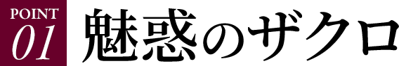POINT 01 魅惑のザクロ